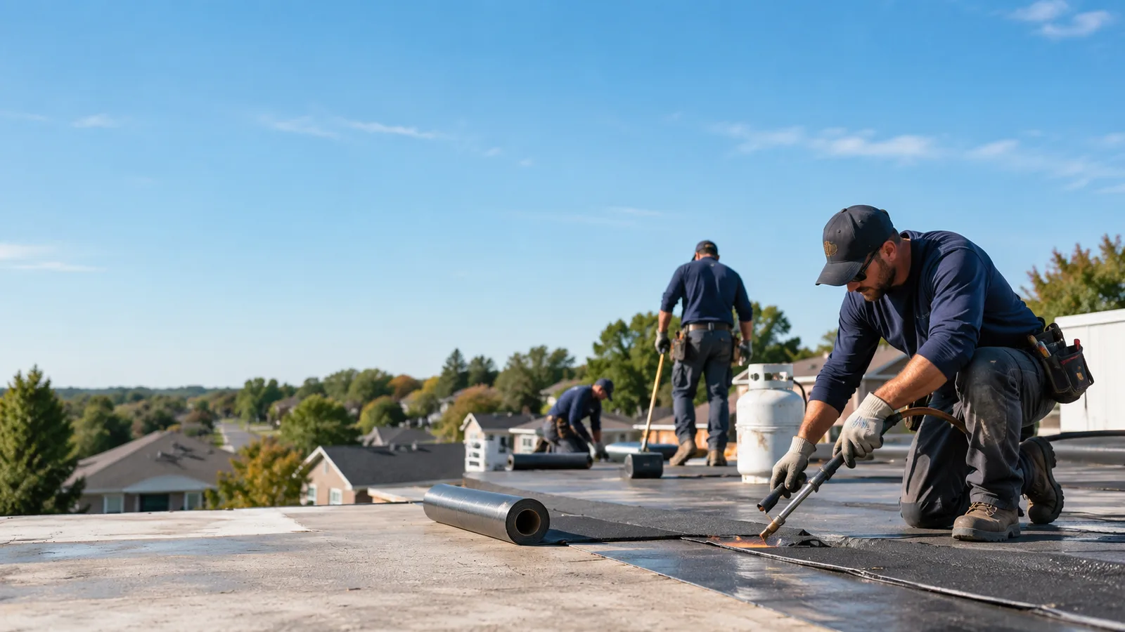 Flat Roof Leak Repair providers in Fischer, TX